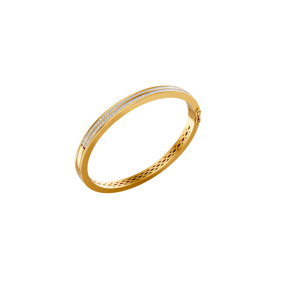 Éclat Double Line Bangle