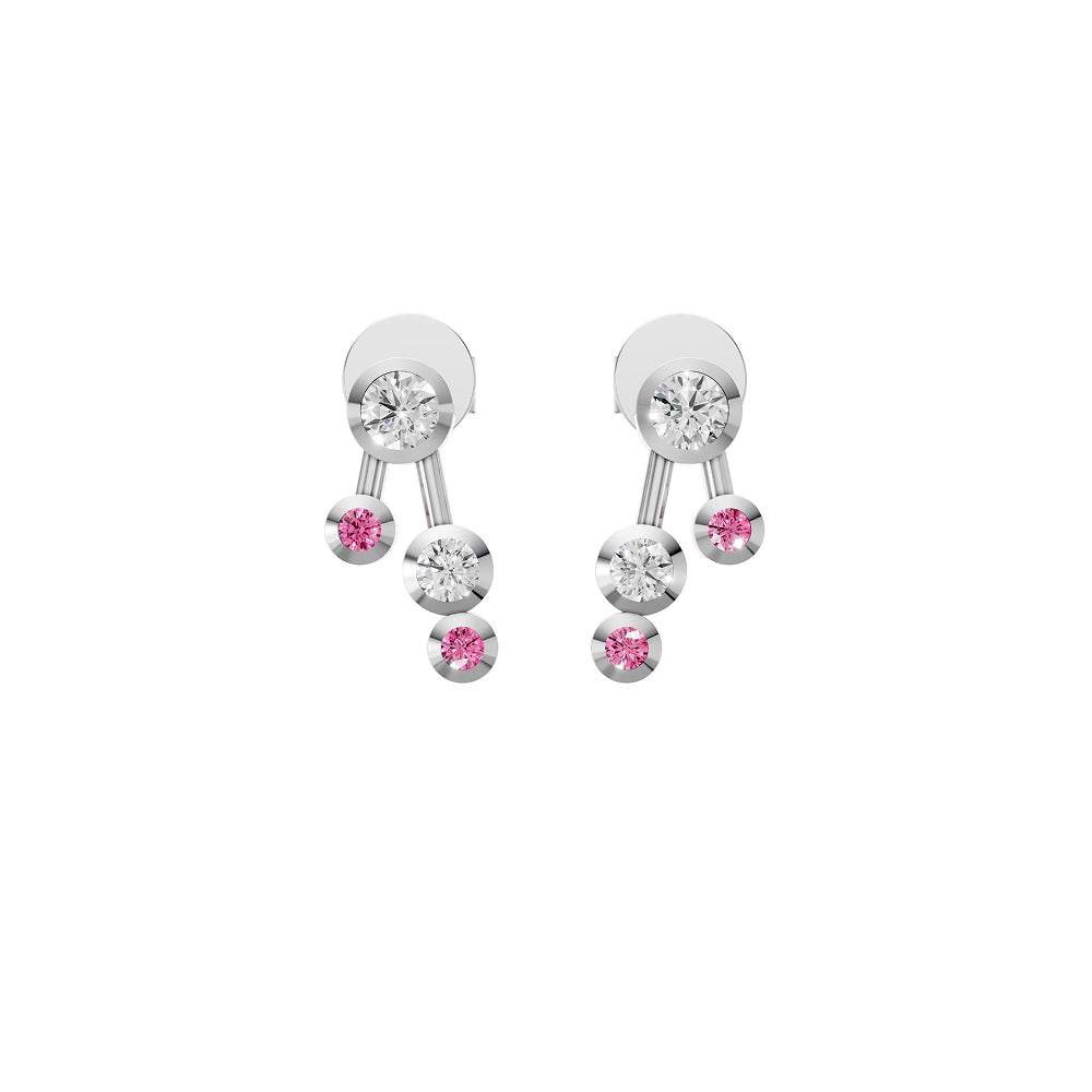 The Blush Cascade Studs
