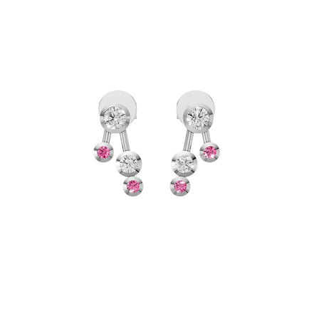 The Blush Cascade Studs