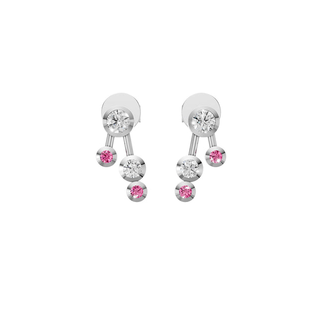 The Blush Cascade Studs