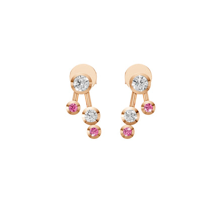 The Blush Cascade Studs