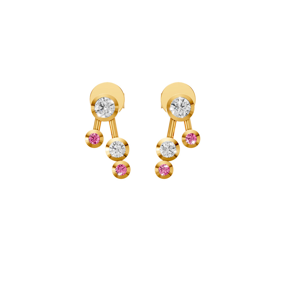 The Blush Cascade Studs