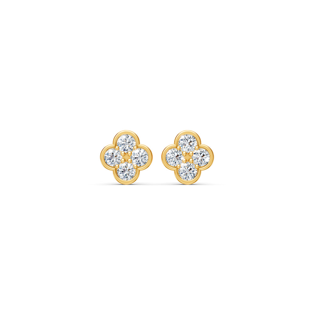 The Aurum Bloom Studs