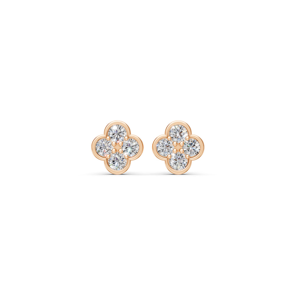 The Aurum Bloom Studs