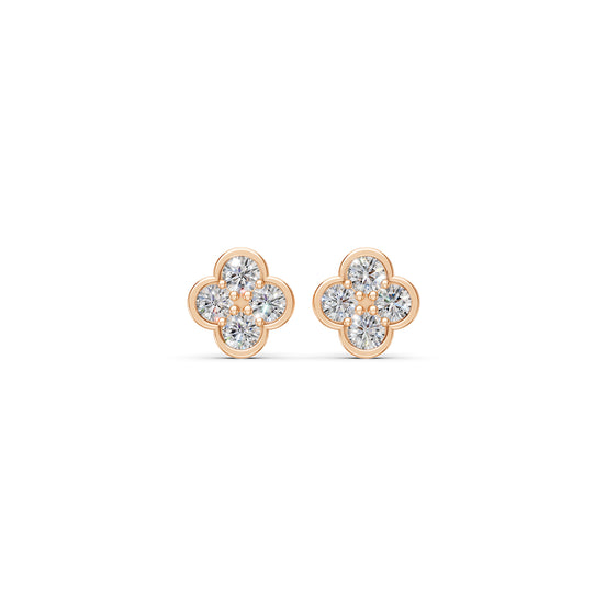The Aurum Bloom Studs