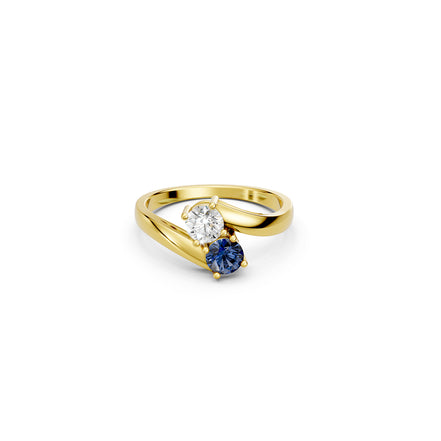Eclipse Duet Ring