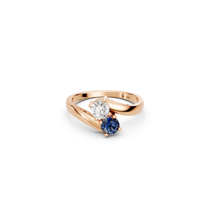 Eclipse Duet Ring