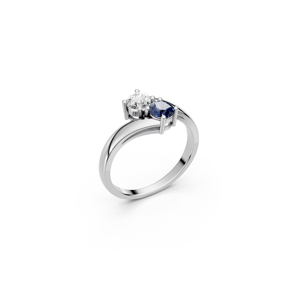 Eclipse Duet Ring