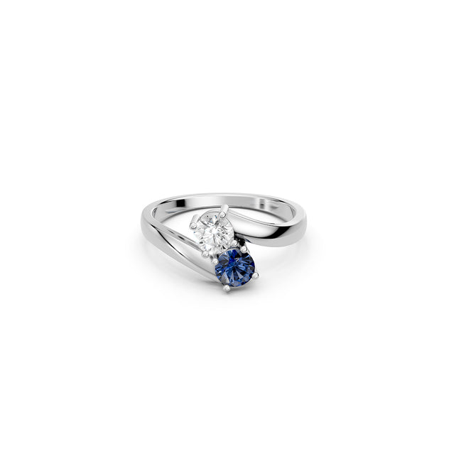 Eclipse Duet Ring