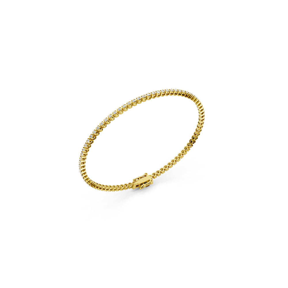 White Tennis Bracelet