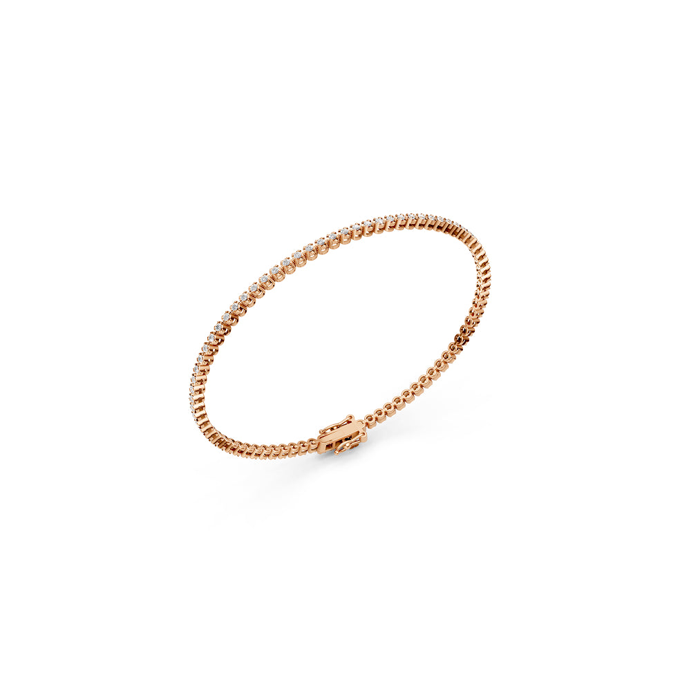 White Tennis Bracelet