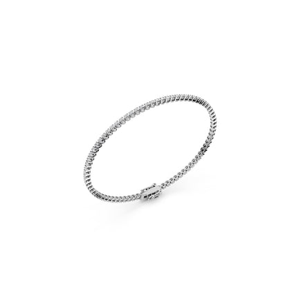 White Tennis Bracelet