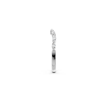 Marquise Half-eternity Ring