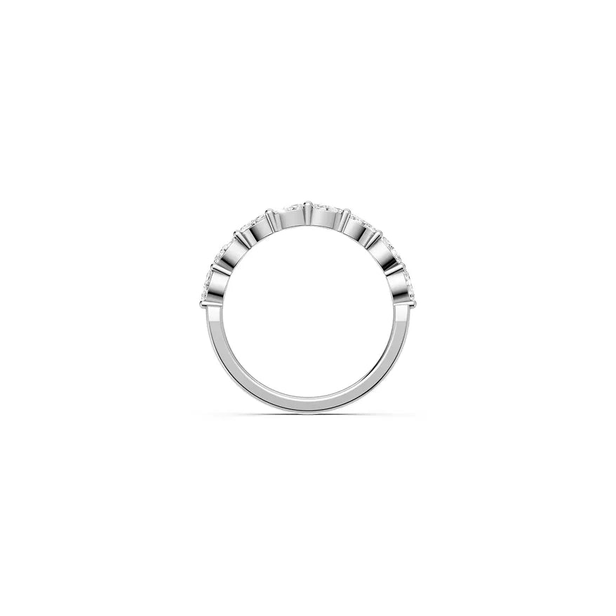 Marquise Half-eternity Ring