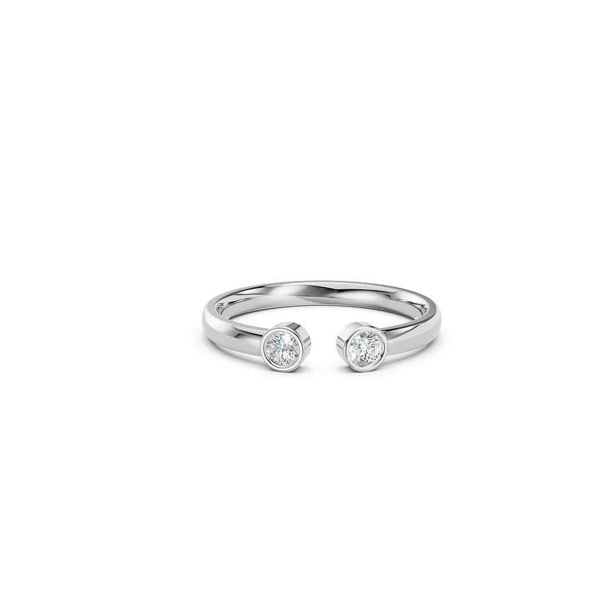 Open Round Bezel Ring