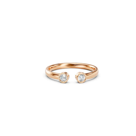 Open Round Bezel Ring