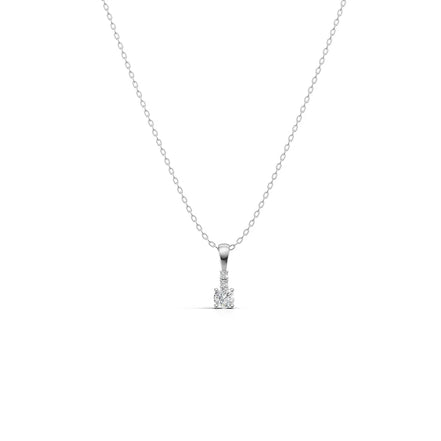 Pavé Linear Drop Pendant