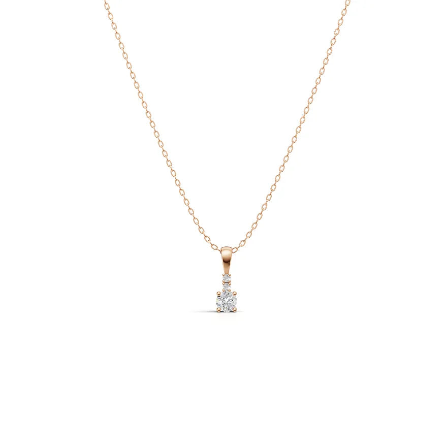 Pavé Linear Drop Pendant