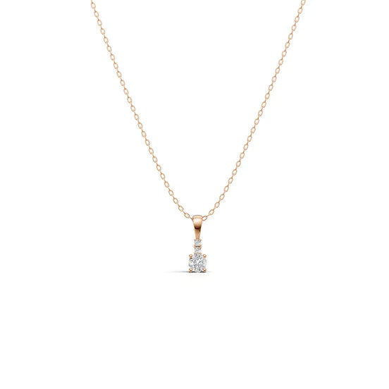 Pavé Linear Drop Pendant