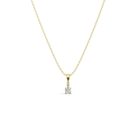 Pavé Linear Drop Pendant
