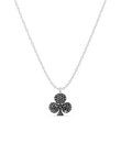Black Pavé Club Pendant