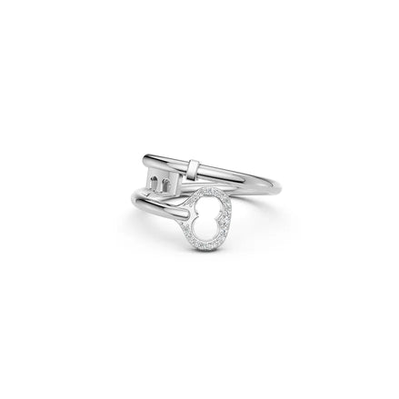 Pavé Key Ring