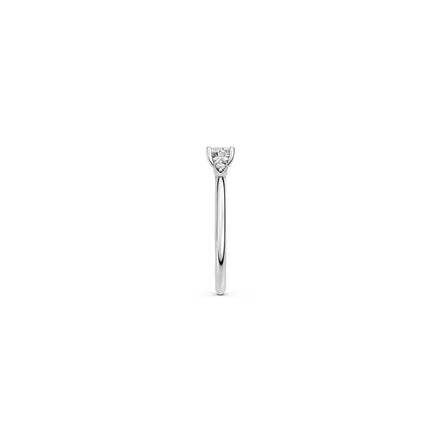Leaf Accent Solitaire