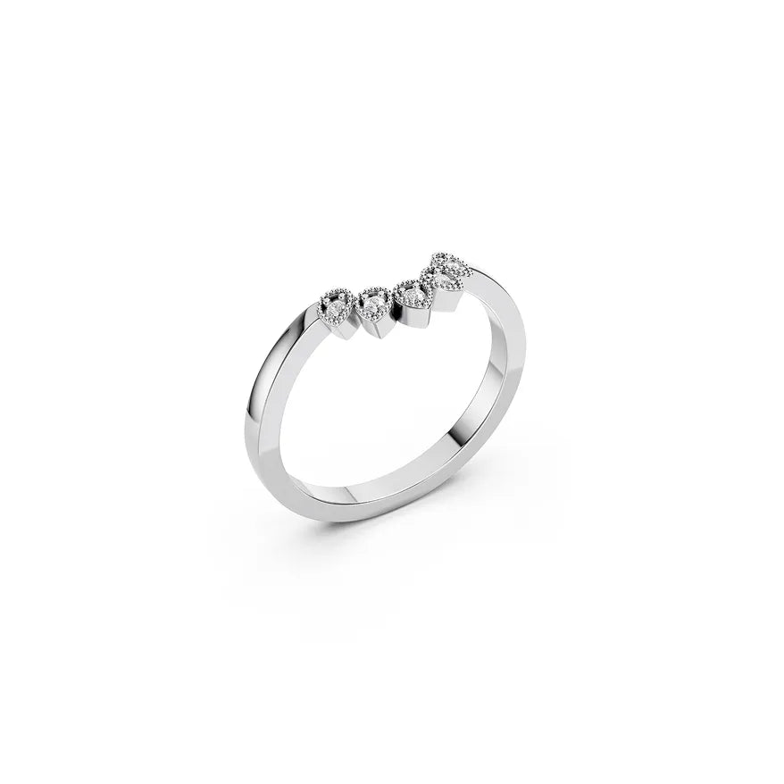 Elysia Pear Ring