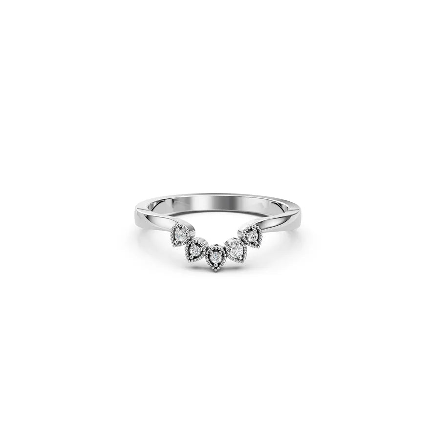 Elysia Pear Ring
