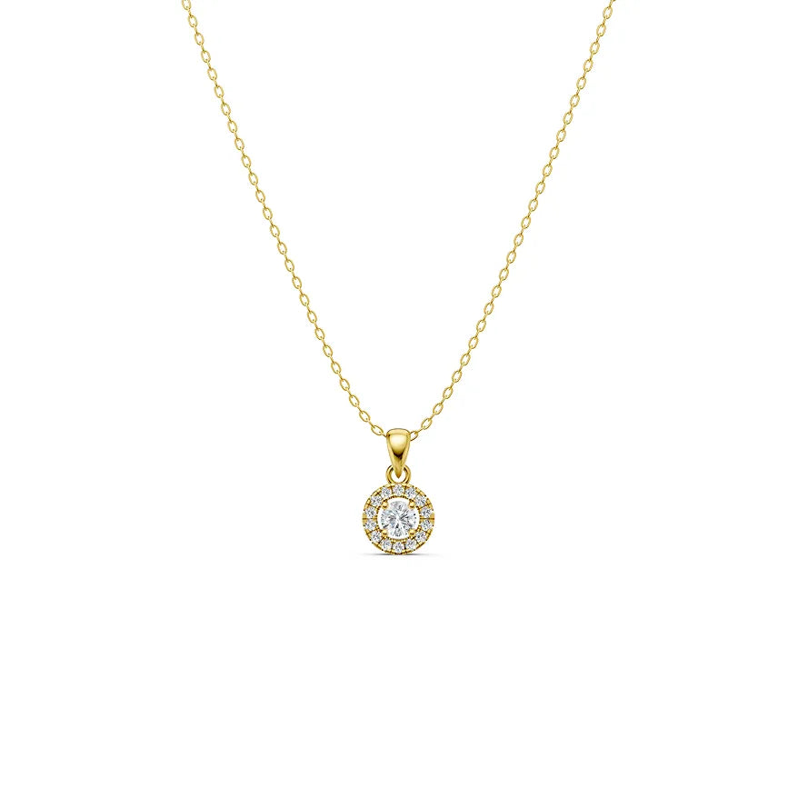 Halo Disc Pendant
