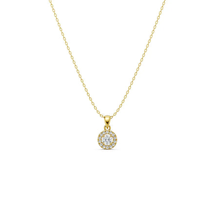 Halo Disc Pendant