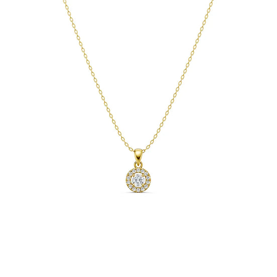 Halo Disc Pendant