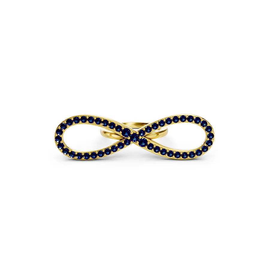 Azure Infinity Ring