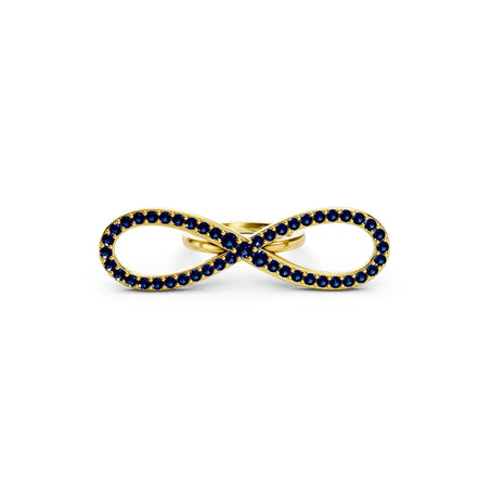 Azure Infinity Ring