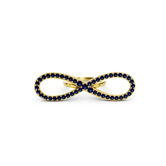Azure Infinity Ring