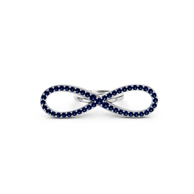 Azure Infinity Ring