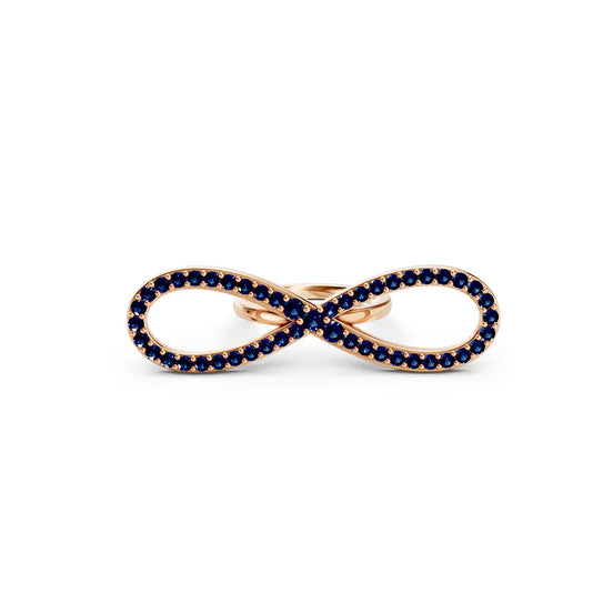Azure Infinity Ring