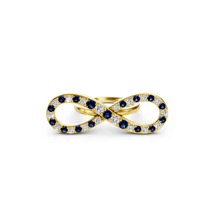 Blue & White Infinity