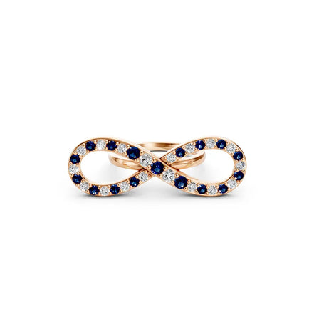 Blue & White Infinity