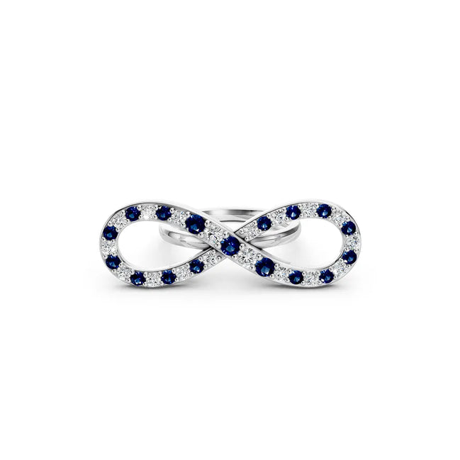 Blue & White Infinity