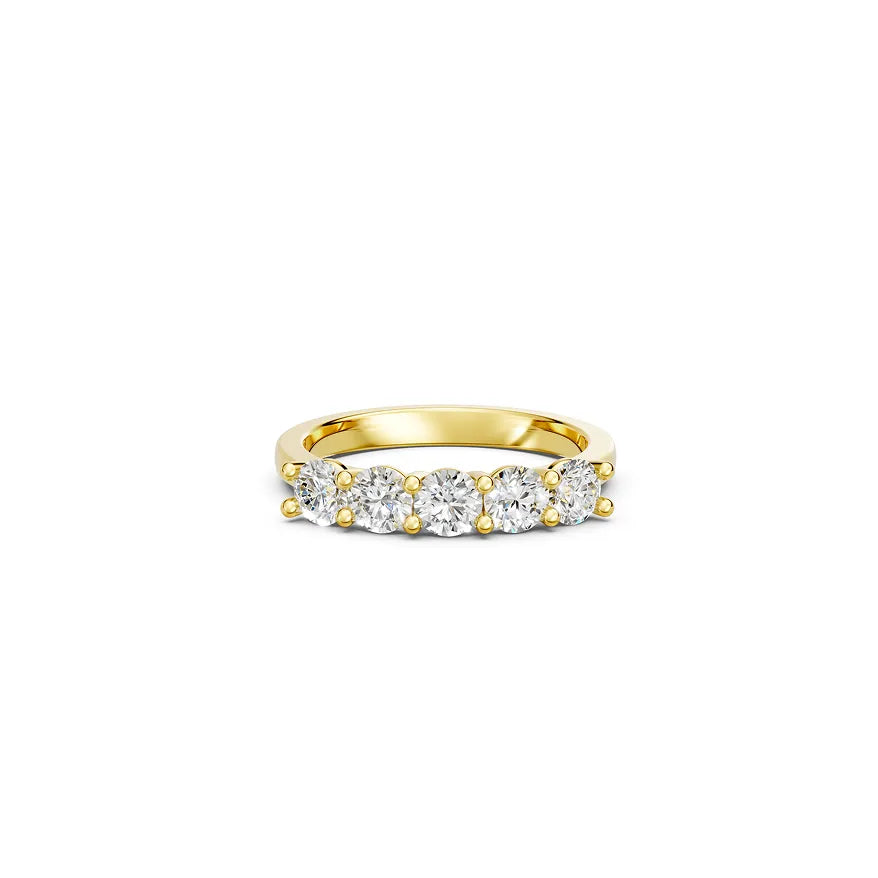 Five-Stone Diamond Band