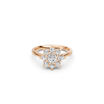 The Diamond Blossom Ring
