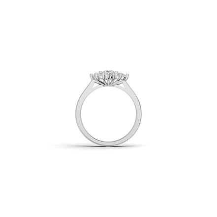 The Diamond Blossom Ring