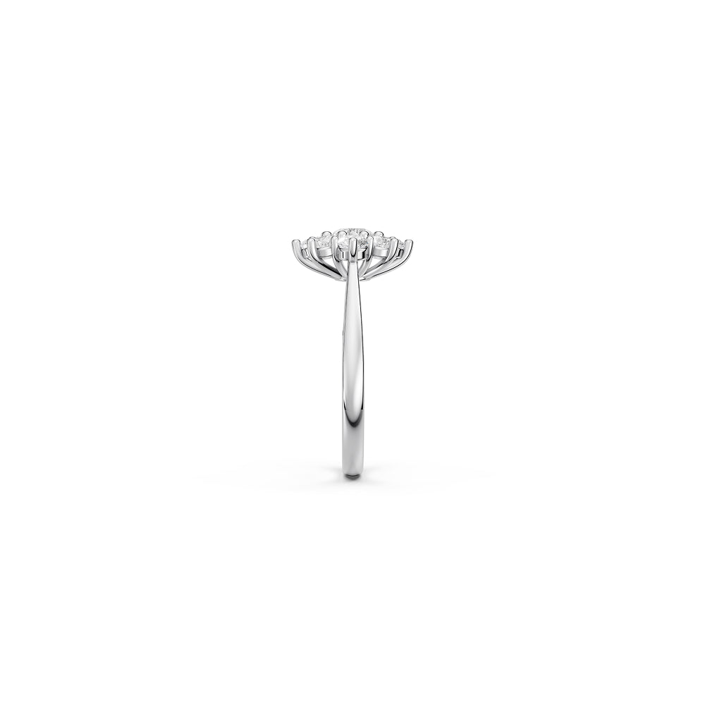 The Diamond Blossom Ring