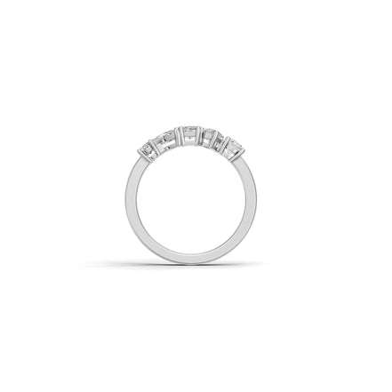 The Five-Stone Crown Ring