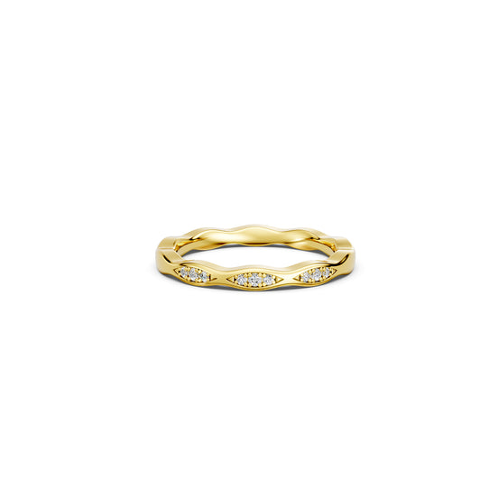The Willow Wave Ring