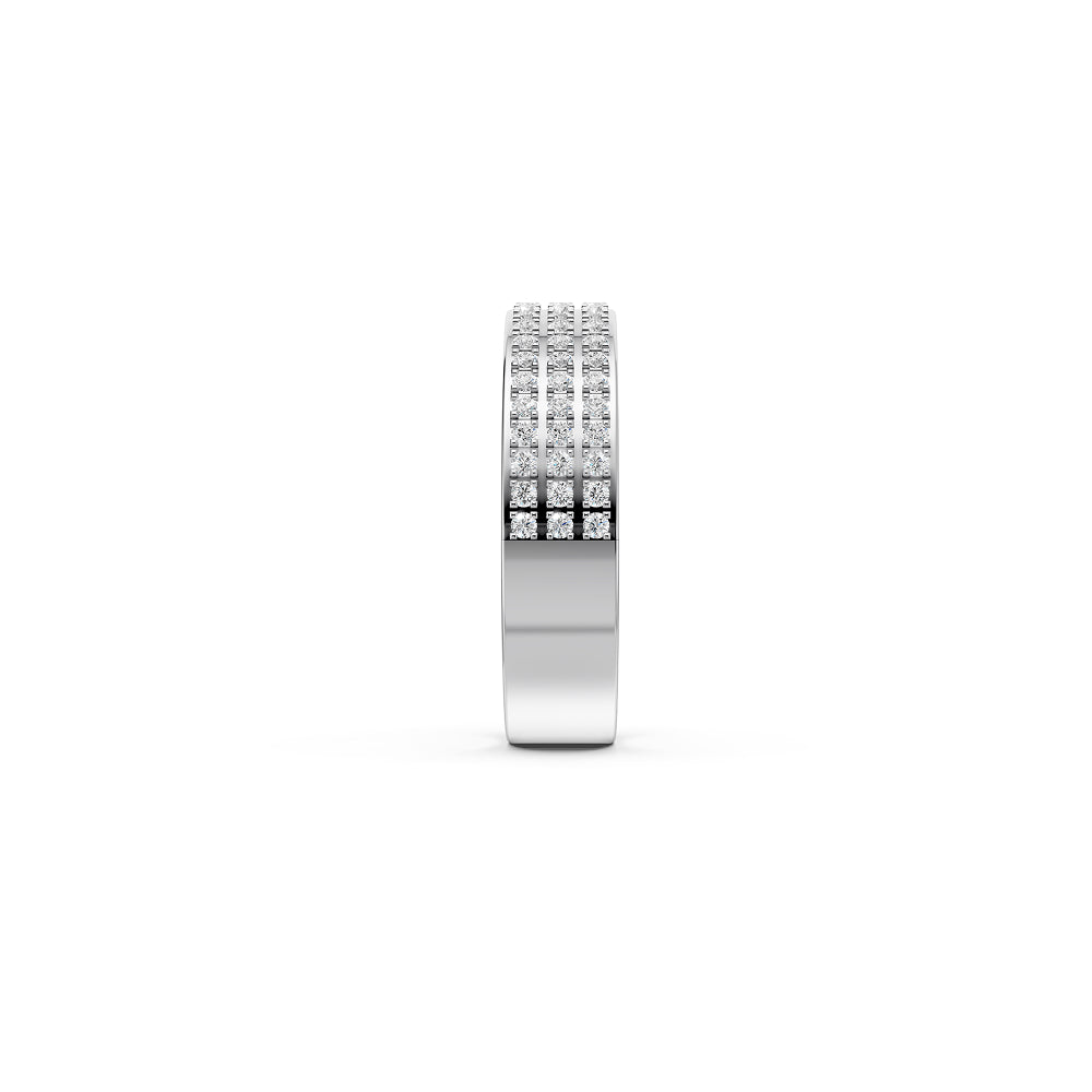 Triple Row Pavé