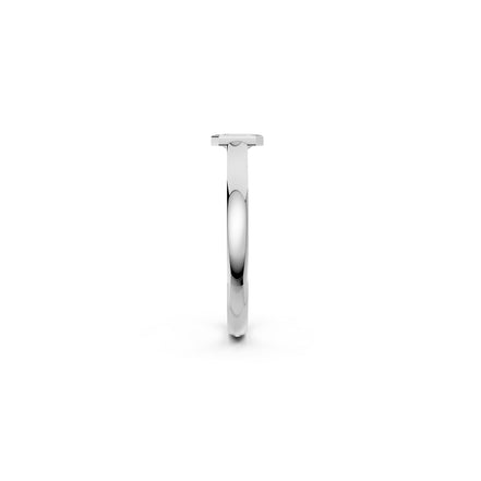 Emerald Cut Bezel Ring
