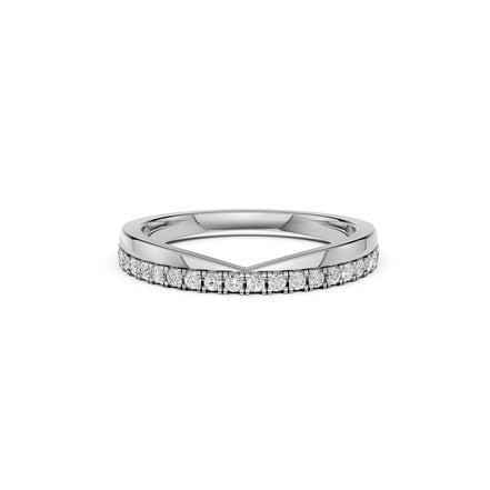 V Silhouette Pavé