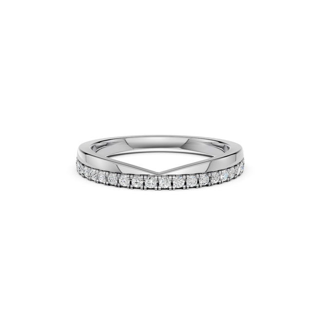 V Silhouette Pavé